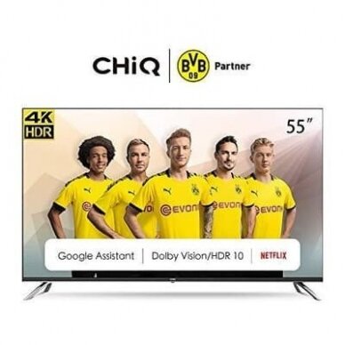 CHIQ U55H7A 55'' SMART 4K Android 9.0 televizorius