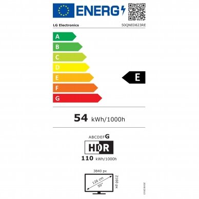 LG 50QNED823RE 50" 4K Ultra HD Smart TV „Wi-Fi“ 1