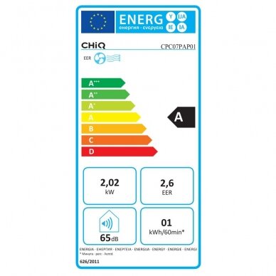 Mobilus oro kondicionierius CHIQ CPC07PAP01 5