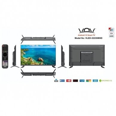 VOV 32'' SMART LED TV - VLED-3223SMHD 1